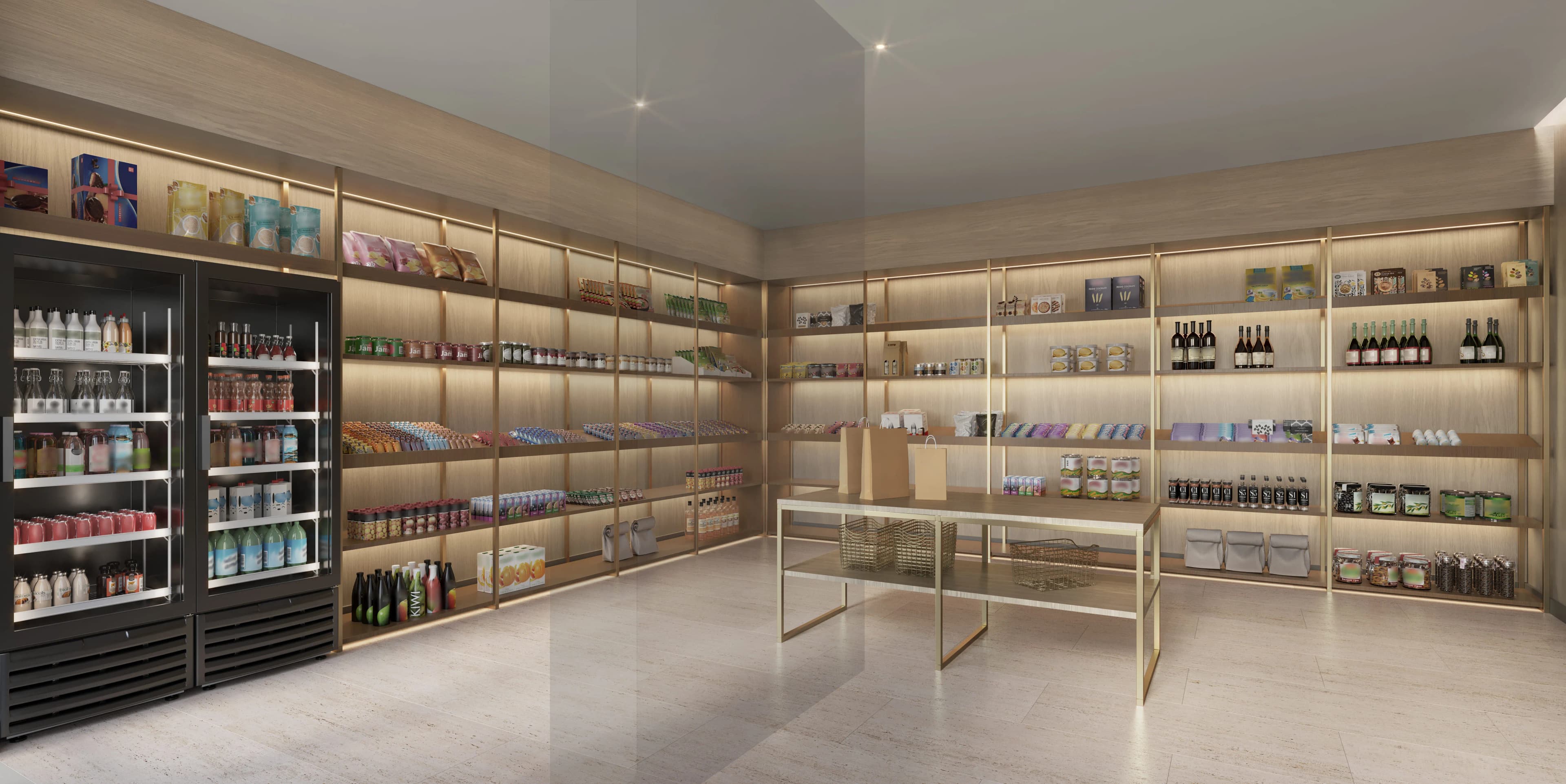 Projeto Jardim da Hípica - Mini Market Td Ef