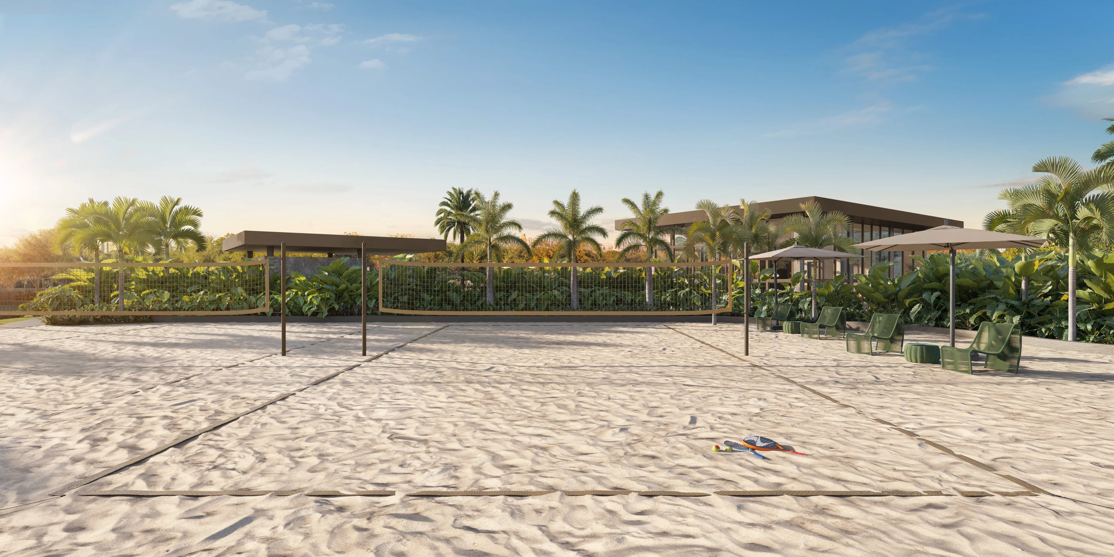 Projeto Jardim da Hípica - Quadras Beach