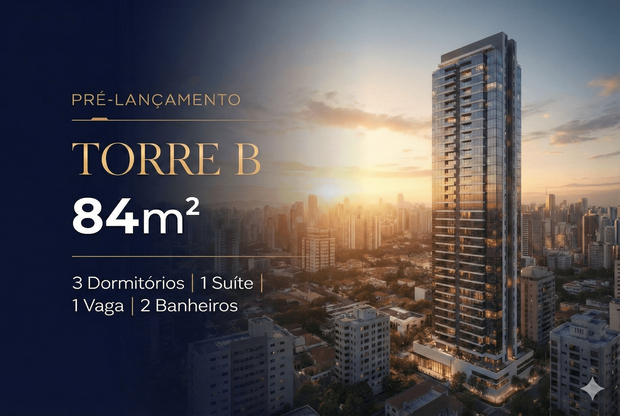 Jardins da Hípica Lavvi - Perspectiva Torre B - 84m² jardim da hipica