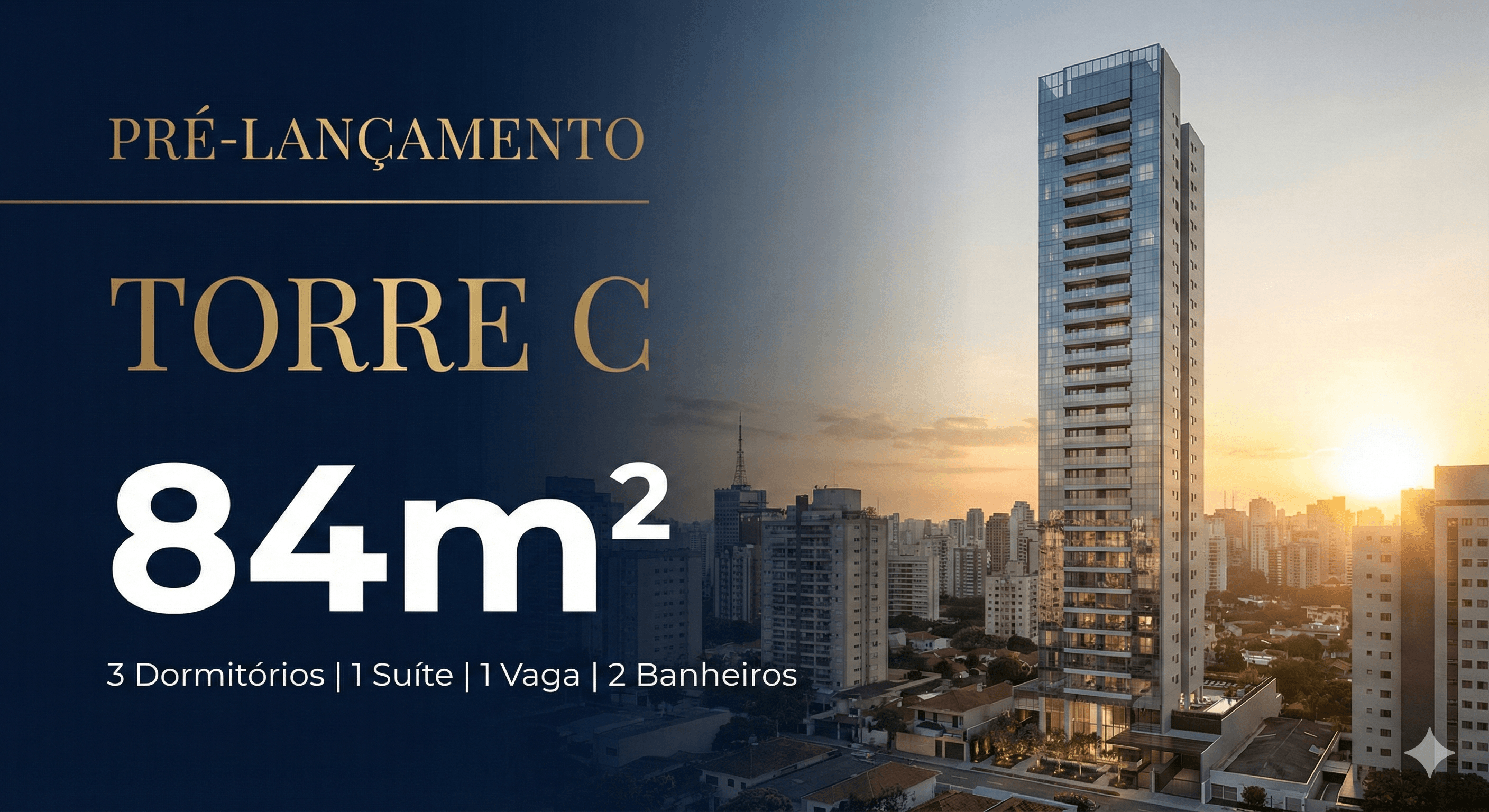 Jardins da Hípica Lavvi - Perspectiva Torre C - 84m² jardim da hipica